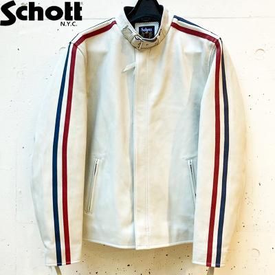 送料無料】【Schott】クラシック レーサー ジャケット／SCH