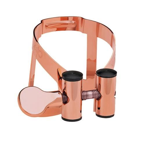 バンドーレン ： アルトサックス用 M|Oリガチャー ピンクゴールド