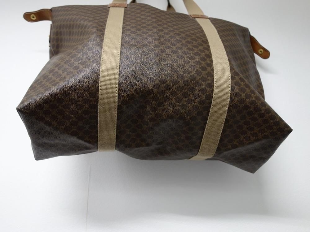 OLD CELINE オールド セリーヌ マカダム柄 トートボストンバッグ