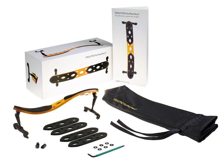 PIRASTRO KorfkerRest MODEL 02 ビオラ肩当て｜40g超軽量・曲げてフィット