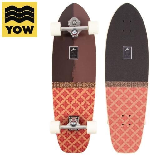 YOW サーフスケート ロングボード コンプリート TEAHUPOO 34インチ