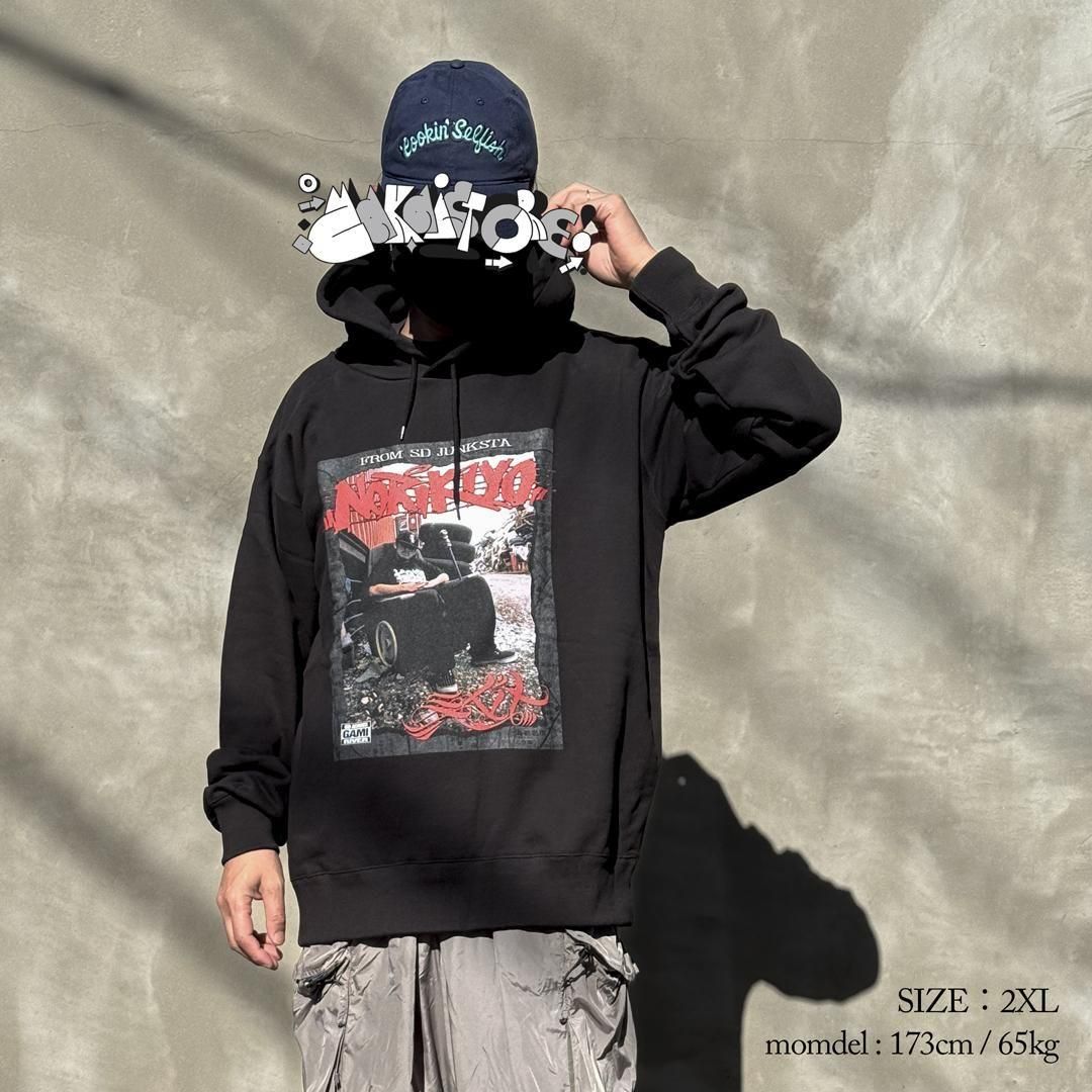 NORIKIYO 'EXIT' Hoodie [BLACK] 【特典付】「予約」 2/28発売 - ZAKAI