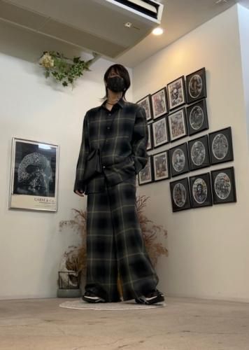 LAD MUSICIAN オンブレチェックセットアップ 240325A - LAD MUSICIAN