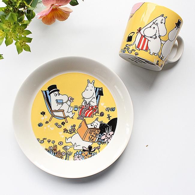 ムーミン80周年記念】アラビア ムーミン ボウル15cm（ファミリータイム