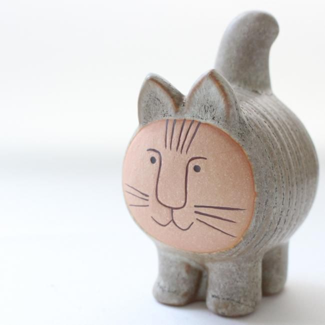 個体販売】リサラーソン / ディエチキャット（グレー） / Lisa Larson