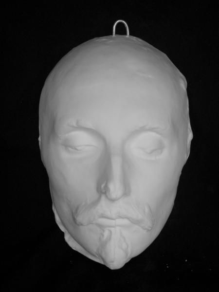石膏像 ヨハン・ヴォルフガング・フォン・ゲーテ デスマスク 石膏像
