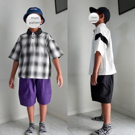 KB-26 chillパンツ - muni pattern - ～子供服・婦人服のパターン販売～