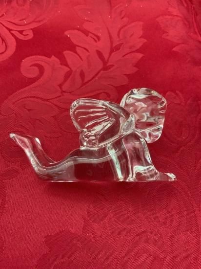 Baccarat バカラ 置物 天使 エンジェル クリスタル フィギュリン