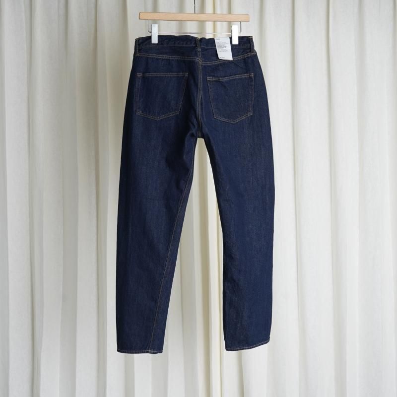 CIOTA シオタ】 本藍 スビンコットン 13,5oz ストレートデニム / NAVY