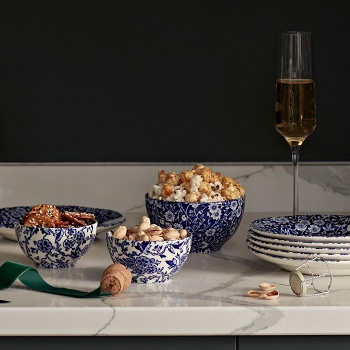 イギリス食器 Burleigh ブルーアーデン シュガーボウルS ｜バーレイ