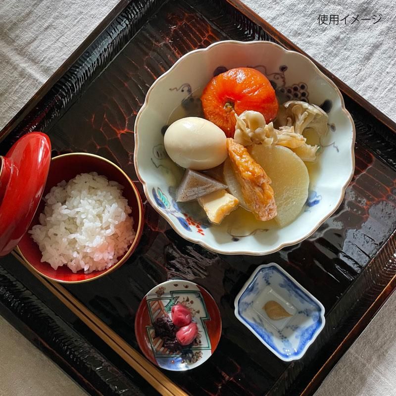 大正昭和初期の透漆塗り讃岐盆 一人用折敷に最適