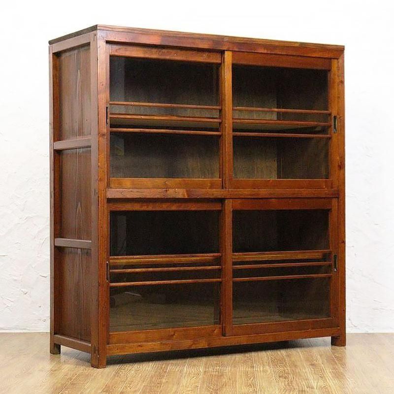 小水屋の昭和初期 杉製のアンティーク家具