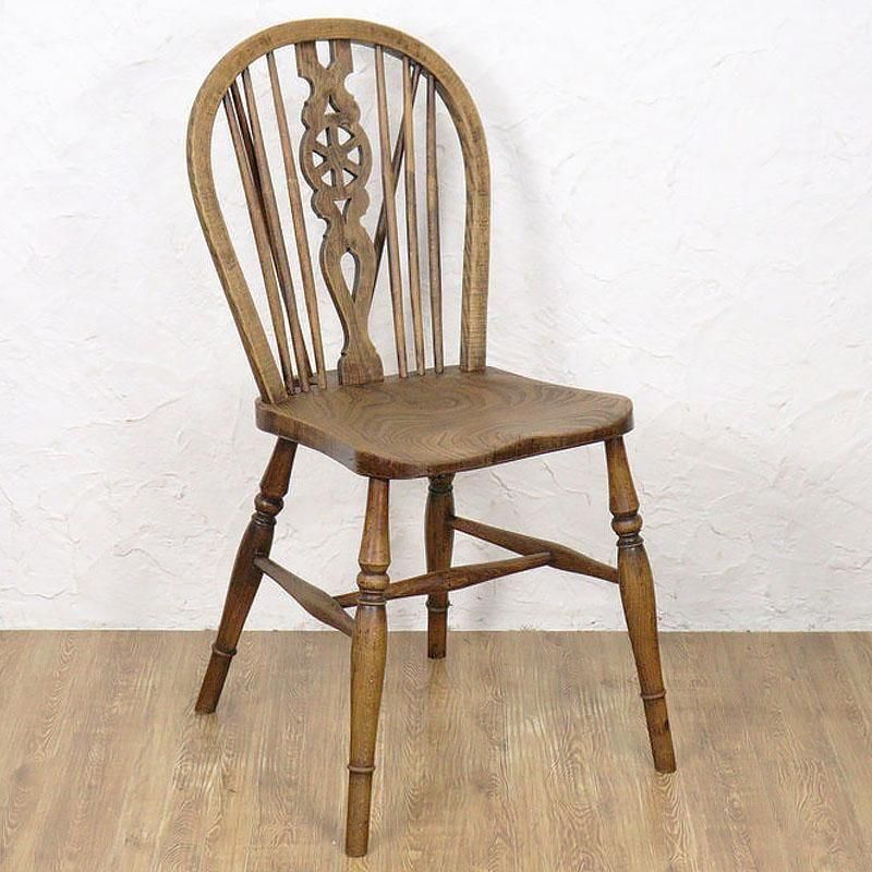 籐座面 ベントウッドチェア 昭和中期 幅41.5cm