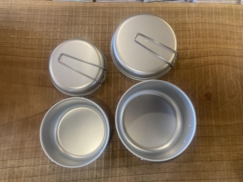 snow peak スノーピーク＞ アルミパーソナルクッカーセット | 中古