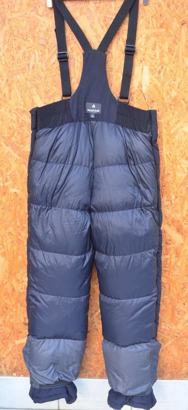 mont-bell ポーラー ダウンビブ | メンズL - 中古アウトドア用品・中古