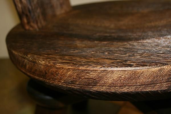 回転焼桐フクロウ椅子 - 桐里工房オンラインショップ桐蔵