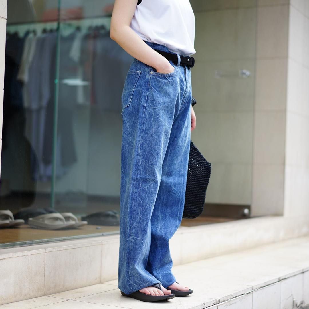 AURALEE for women(オーラリーウィメンズ)Selvedge Faded Light Denim