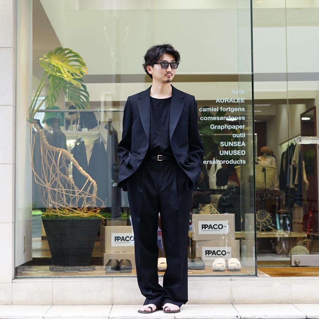 AURALEE (オーラリー) Light Wool Max Gabardine Jacket(A25AJ01MG