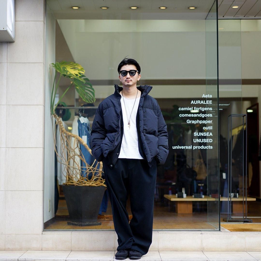 Graphpaper (グラフペーパー) Garment Dyed Down Jacket (GM243-20206