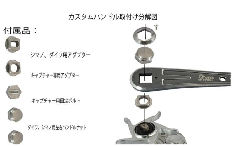 オーシャンフリークス カスタムハンドル (コルク） - FISHING SERVICE