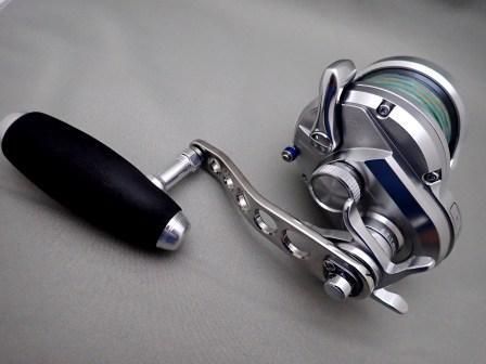 嶋田ハンドル オシアジガー用クランクタイプ（ステンレス）※リテーナー