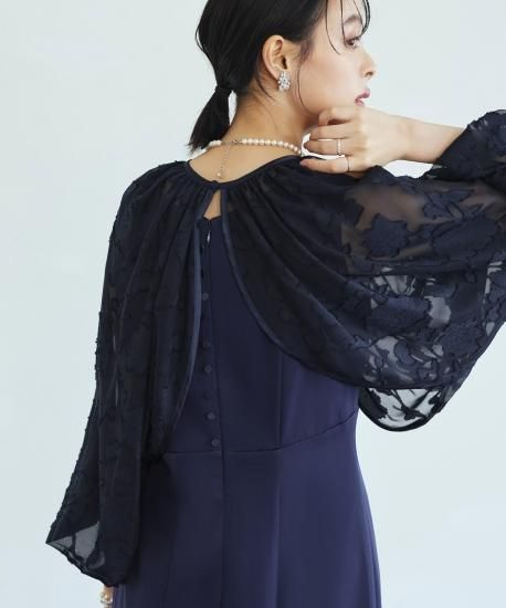 シアージャカードボレロ＆ナローマーメイドドレス「U1319」