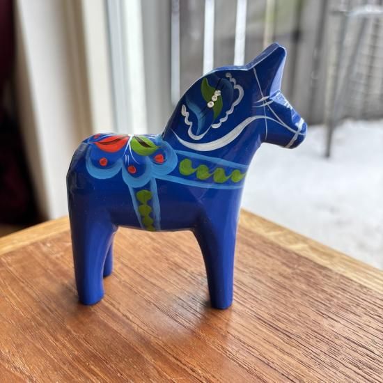 北欧オブジェ】幸せを呼ぶ馬 ダーラナホース（ダーラヘスト