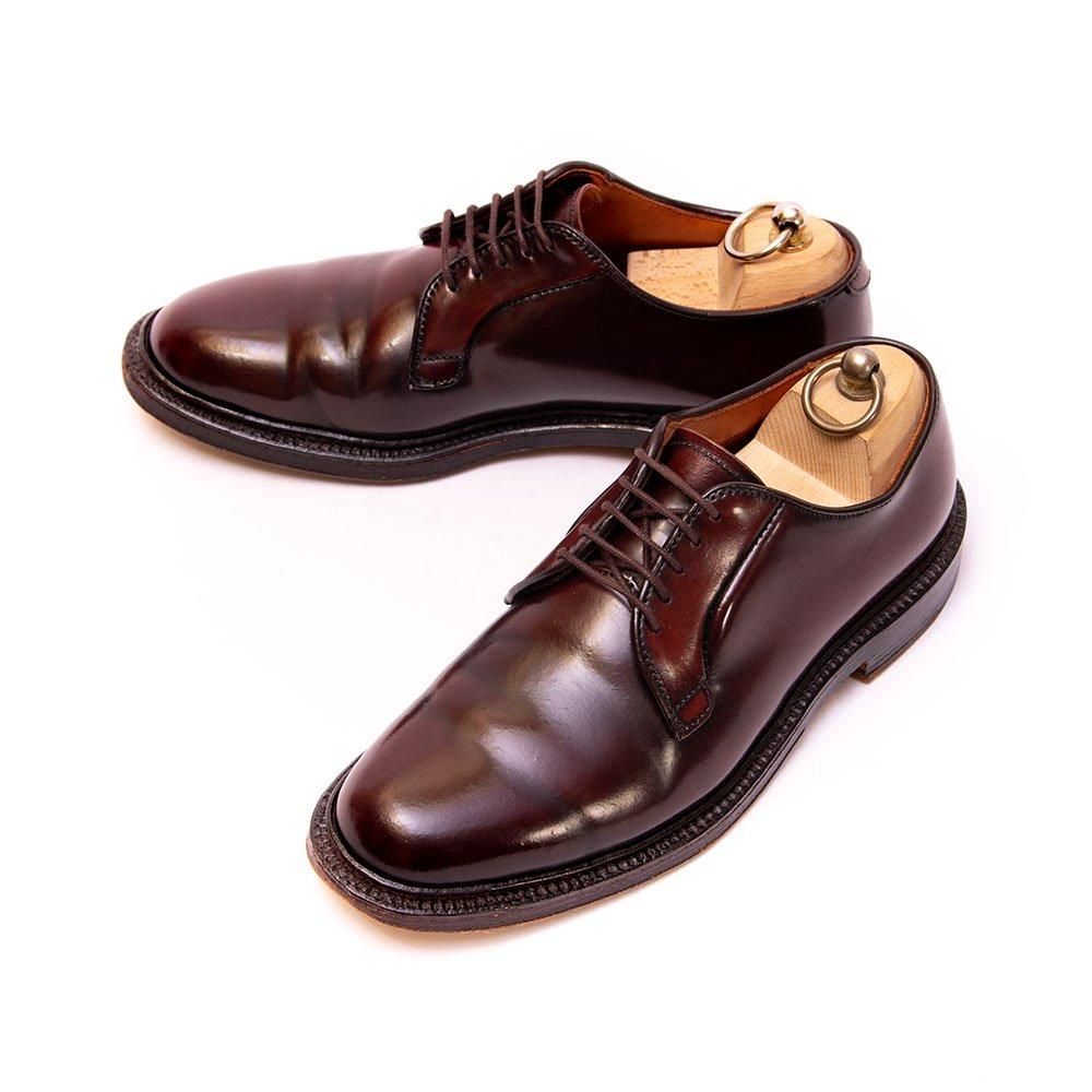 オールデン 990 プレーントゥ コードバン バーガンディ サイズ7D