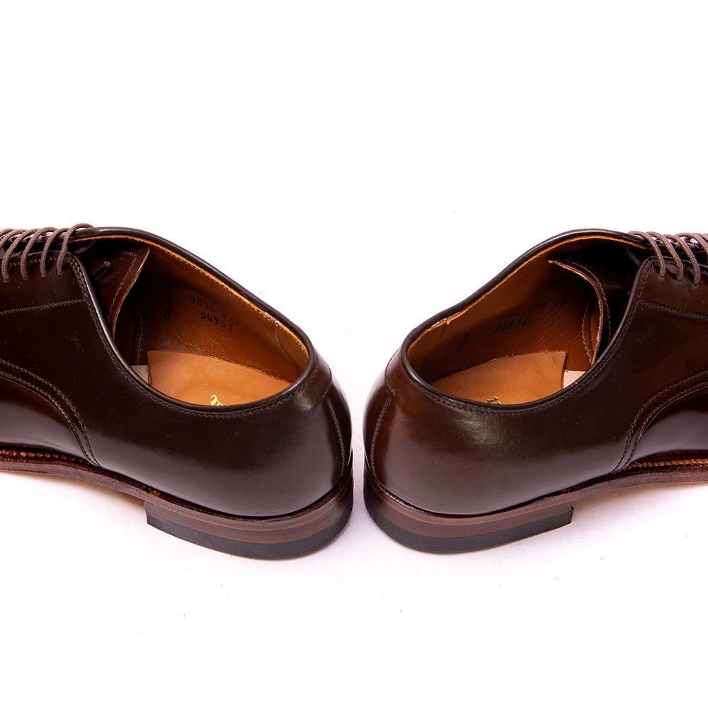 オールデン 54951 Vチップ ダークブラウン コードバン レアカラー 125