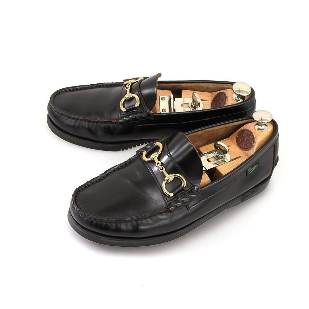 パラブーツ CORAUX MORS(コローモース)ビットローファー ブラック