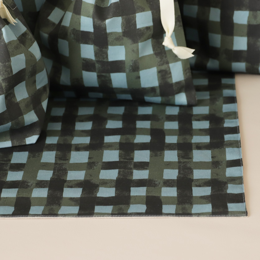 入園・入学グッズ手作りキット（6点セット）check check check／モス