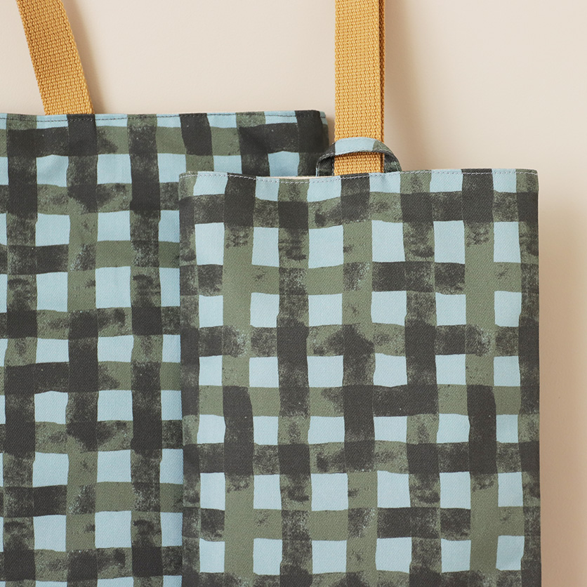 入園・入学グッズ手作りキット（6点セット）check check check／モス