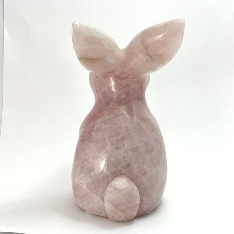 ローズクォーツ うさぎ 】 rosequartz 紅水晶 桃色 ピンク色 恋愛成就
