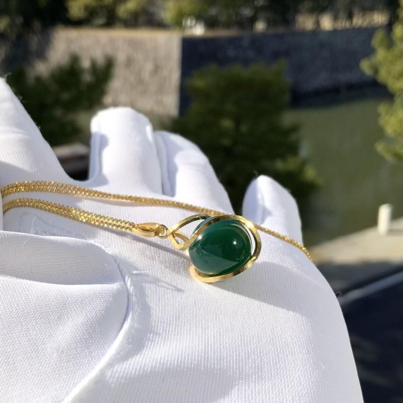 めのう ペンダント 】 緑めのう 瑪瑙 メノウ agate アゲート 天然石