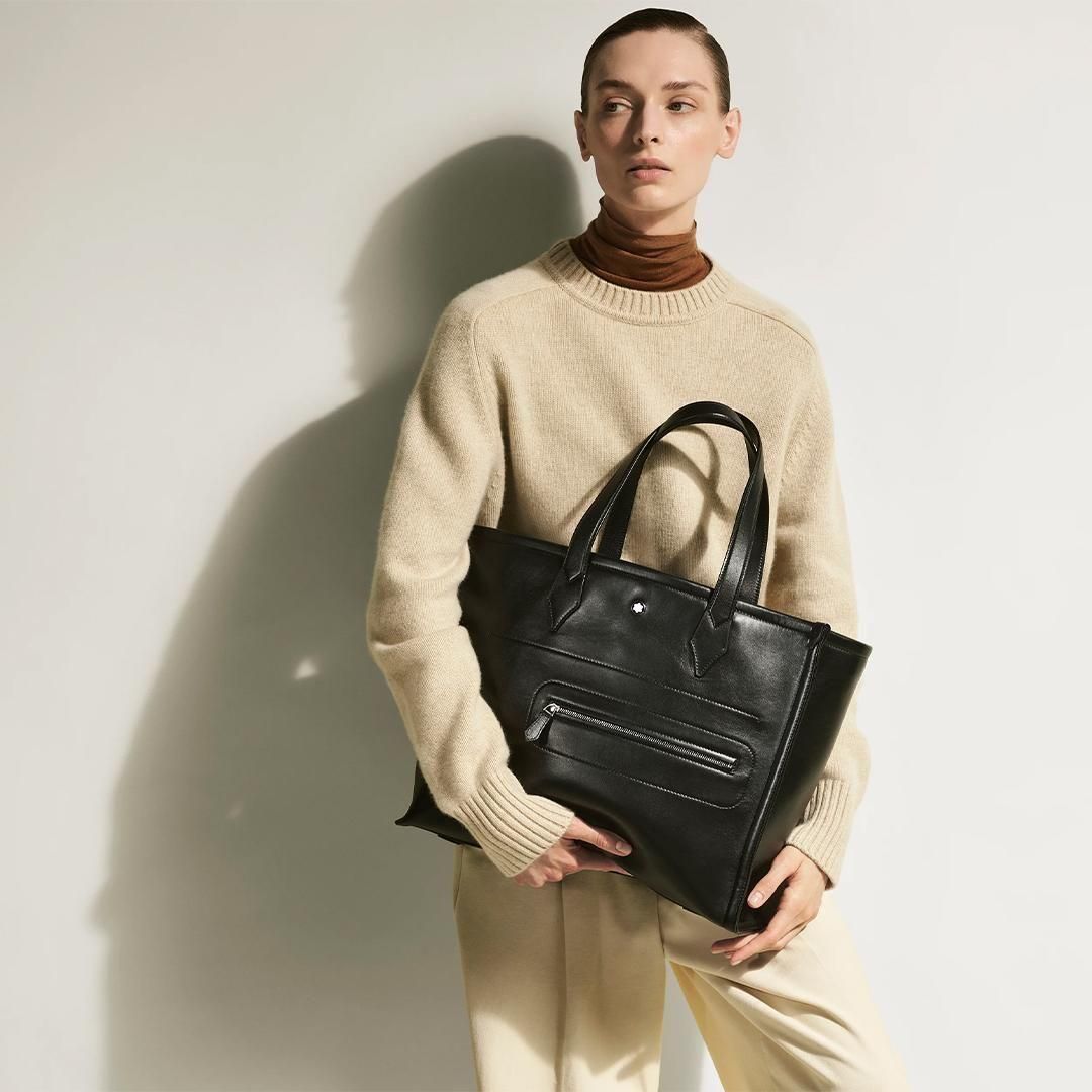 MB198003 MONTBLANC モンブラン ソフト ミディアム トートバッグ