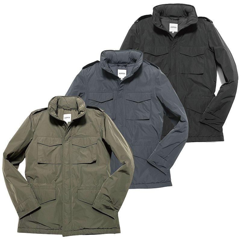 ASPESI アスペジ ウォータープルーフ 中綿入り M-65 フィールド