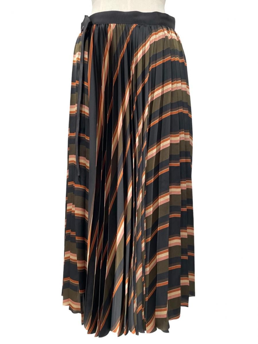 Horizontal Stripe Skirt - ReVoLuTioN