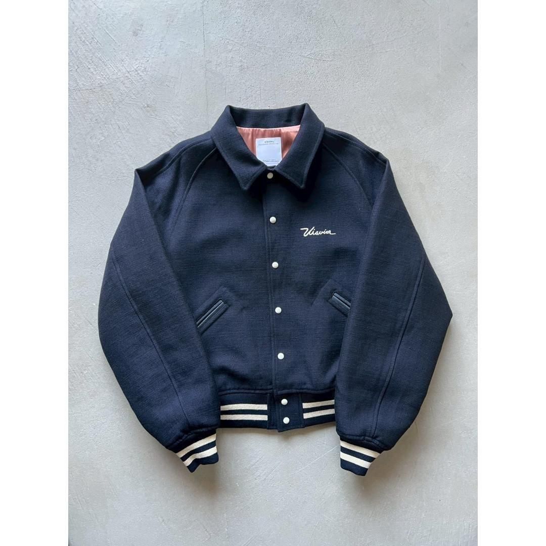 visvim 【ビズビム】 CRESTWOOD VARSITY JKT NAVY (0126105013017)