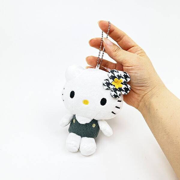 サンリオ ハローキティ マスコット カオハナ ブラック Sanrio