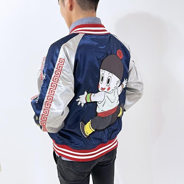 夢*様 ドラゴンボールZ チャオズ 餃子 スカジャン ドラゴンボールZ