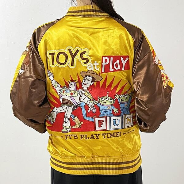 ディズニー トイストーリー トイズスペシャル スカジャン (L) ブルゾン