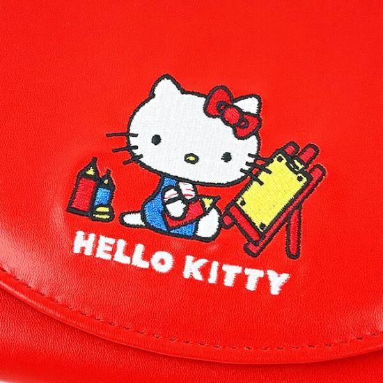 希少 ハローキティ キティちゃん サンリオ デニム 手帳 ケース ポーチ