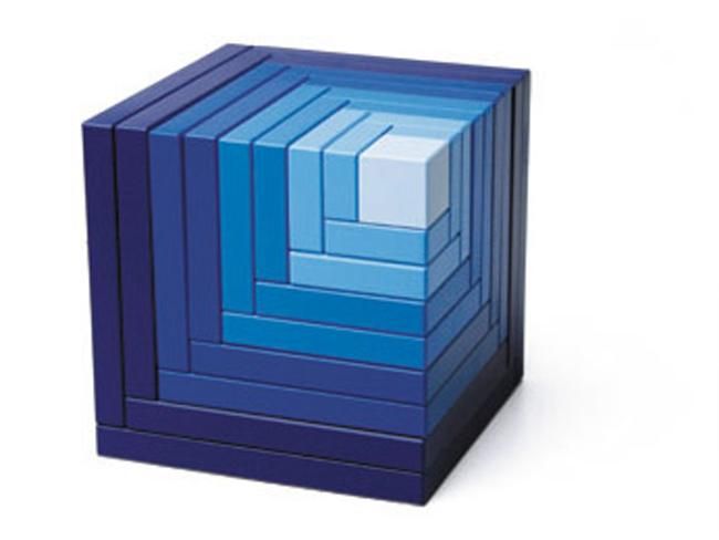 セラ (青) naef/ネフ社の代表的な構成積み木 - 木のおもちゃのお店 りぷか