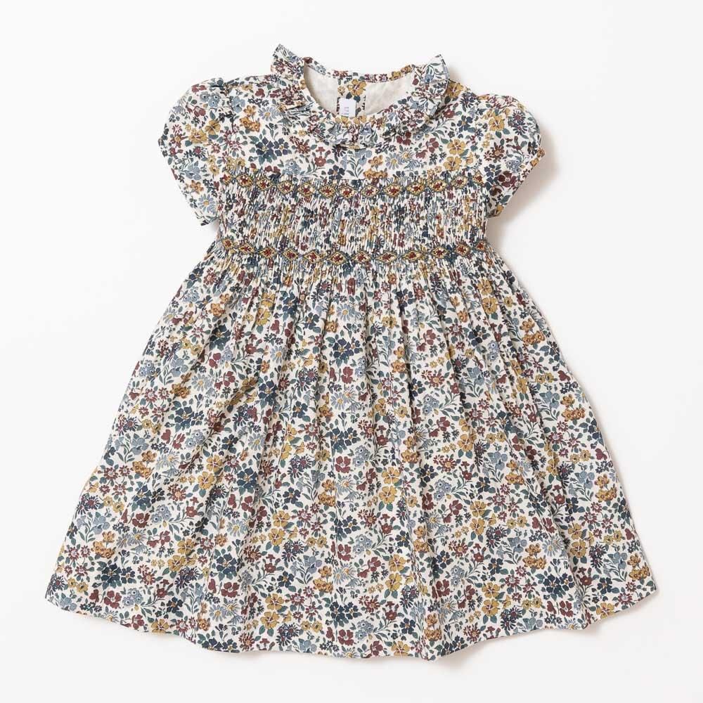 Amaia Kids - Moohren dress - Liberty Multico floral アマイアキッズ
