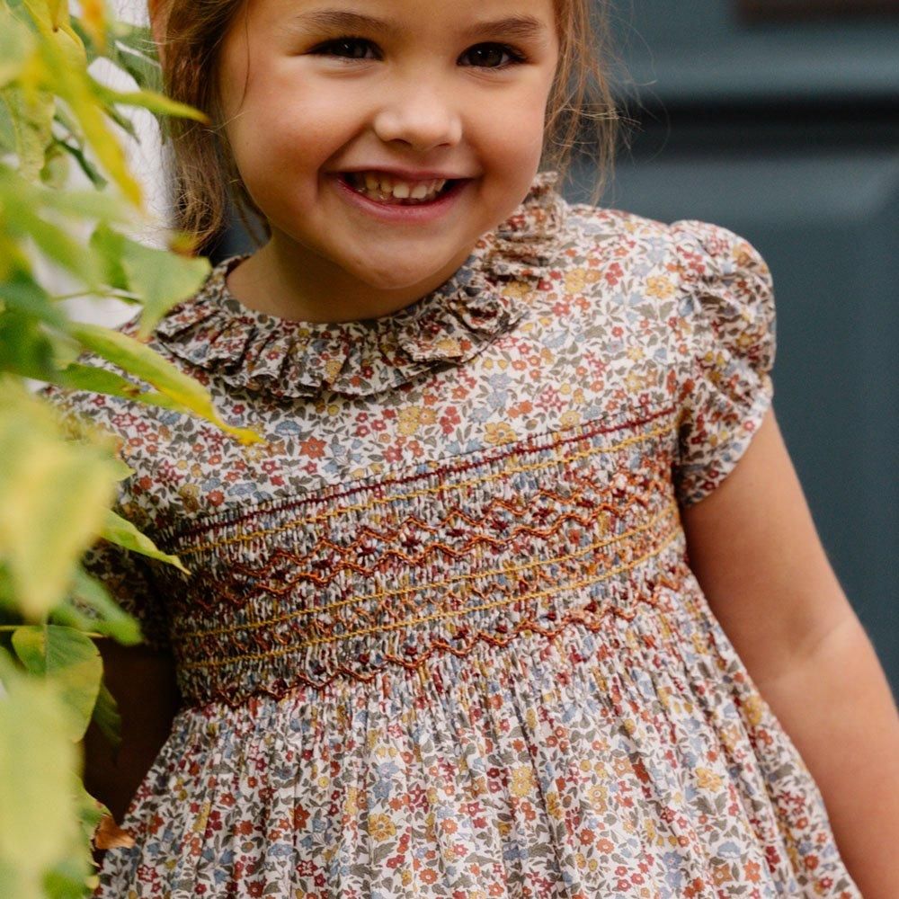 Amaia Kids - Moohren dress - Liberty Multico mini floral