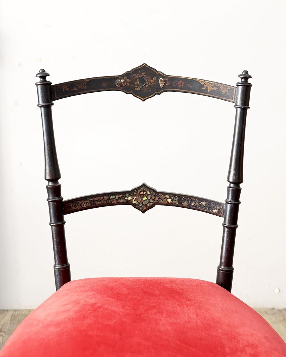 フランスアンティーク ナポレオンチェア.n ナポレオン3世様式