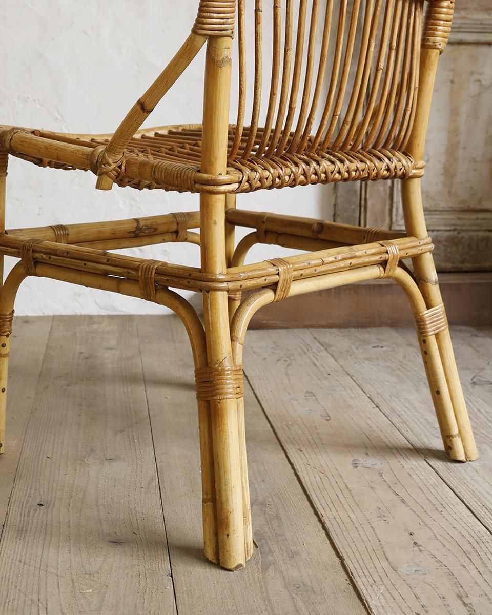 フランスヴィンテージ ラタンチェア.16 バンブーチェア | Antiques Knock