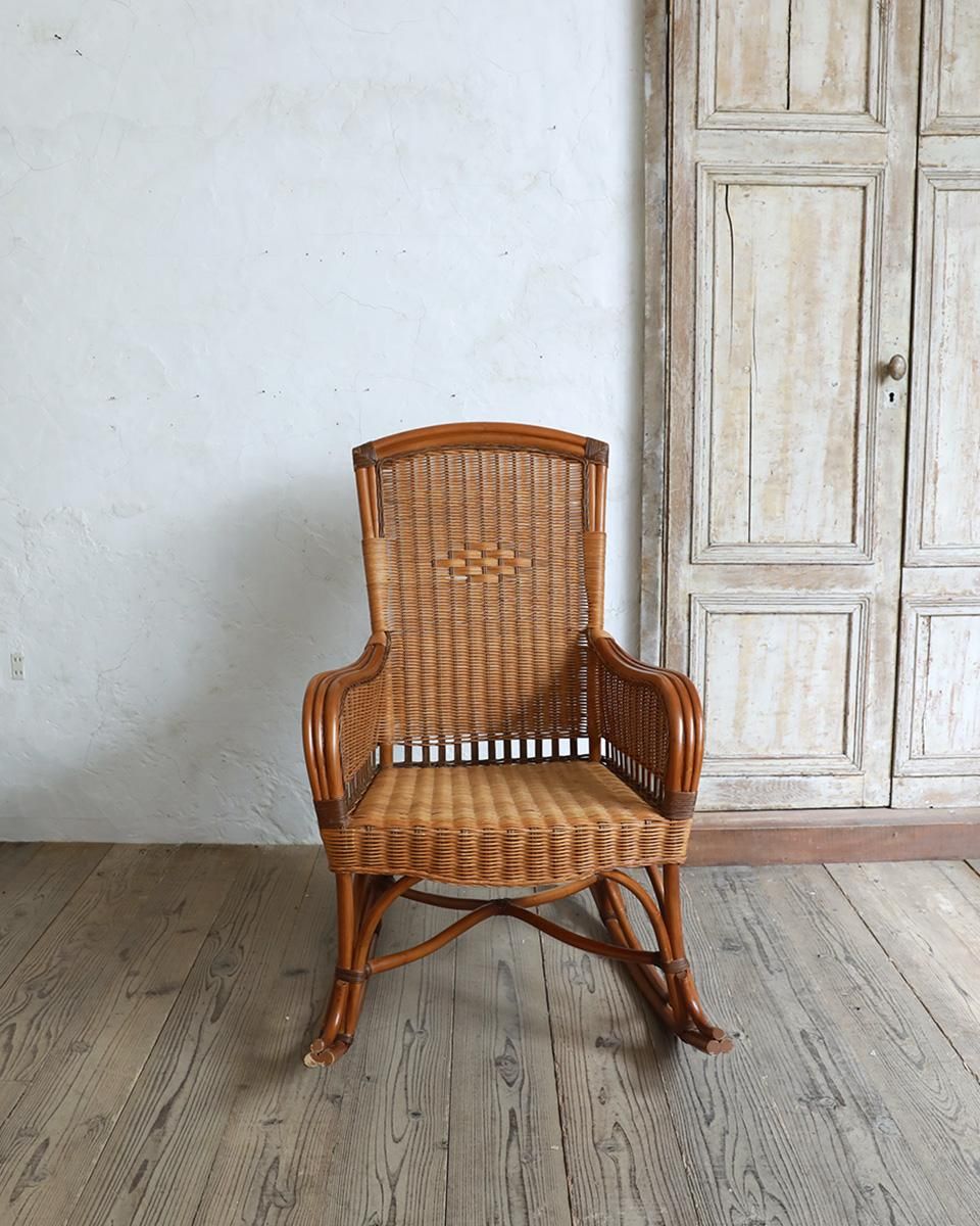 フランスアンティーク ヴィンテージ ロッキングチェア.1｜Antiques Knock