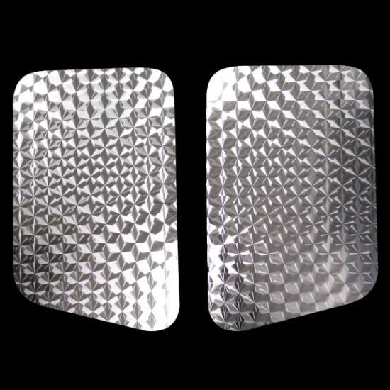 送料無料】三菱ふそう スーパーグレート ベッド窓パネル ウロコ柄 左右