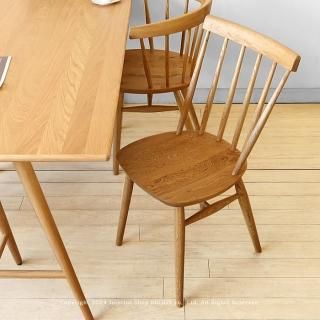 ダイニングチェア オーク材 オーク無垢材 木座 木製椅子 ウィンザー